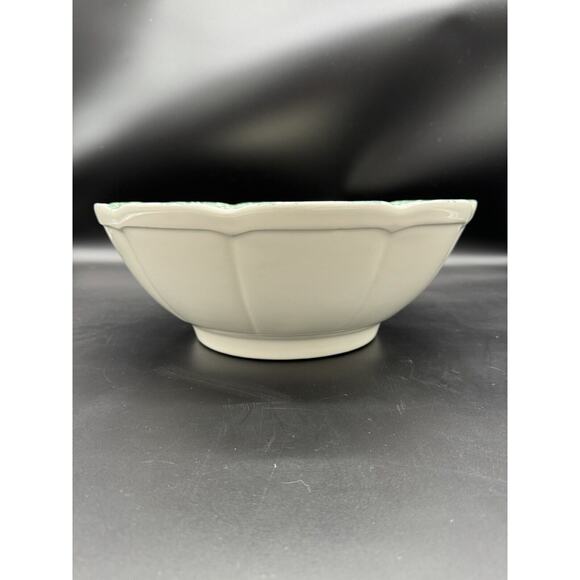 Vintage Ceramic Serving Bowl, Garantito Per Alimenti, Hand Painted Strawberries - Picture 12 of 16